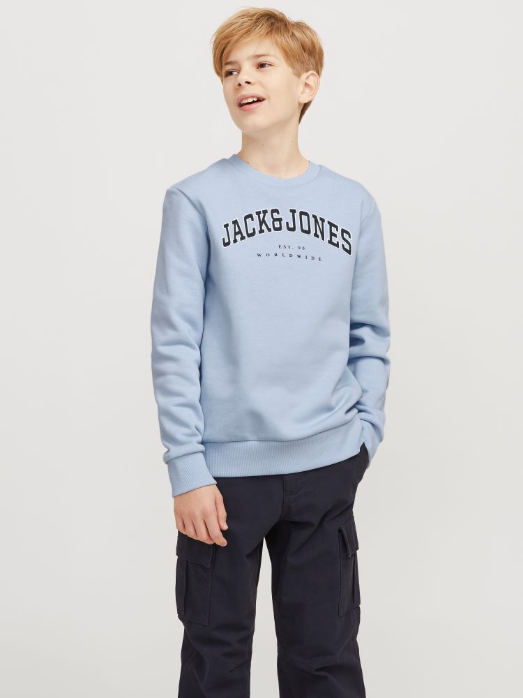 Jack & Jones Junior Sweatshirt »JJECALEB VARSITY SWEAT CREW NECK SN JNR«