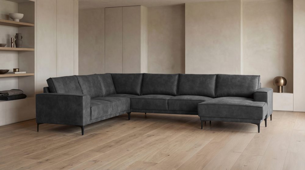 Places of Style Wohnlandschaft »Oland«, im zeitlosem Design und hochwertiger Verabeitung