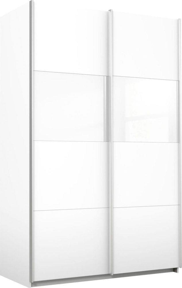 rauch ORANGE Schwebetürenschrank »Quadra«, mit Glaselementen