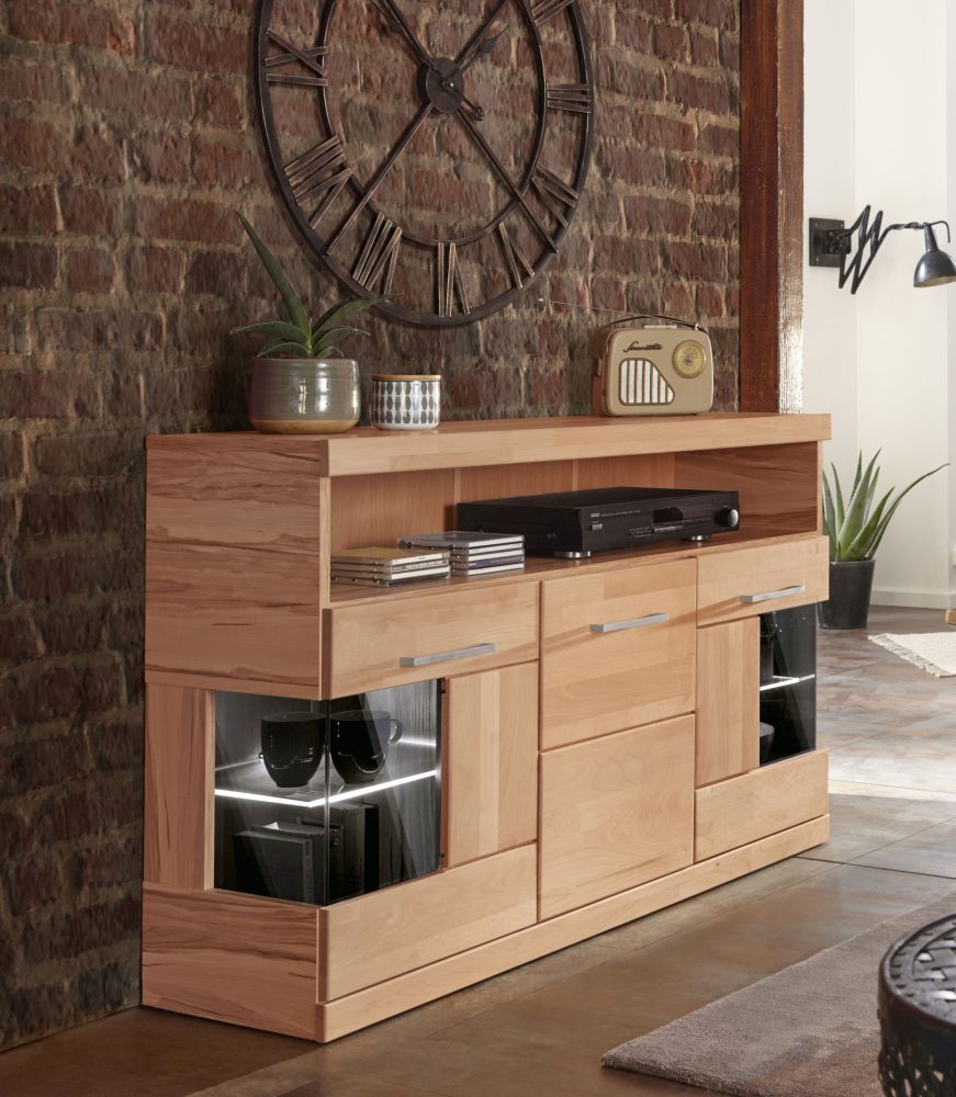 Home affaire Sideboard »Ribe«, Breite 125 cm