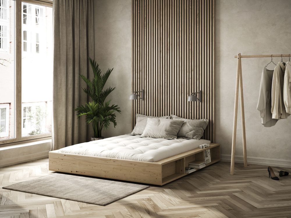 Karup Design ZIGGY Futonbett Natur lackiert 160x200 cm