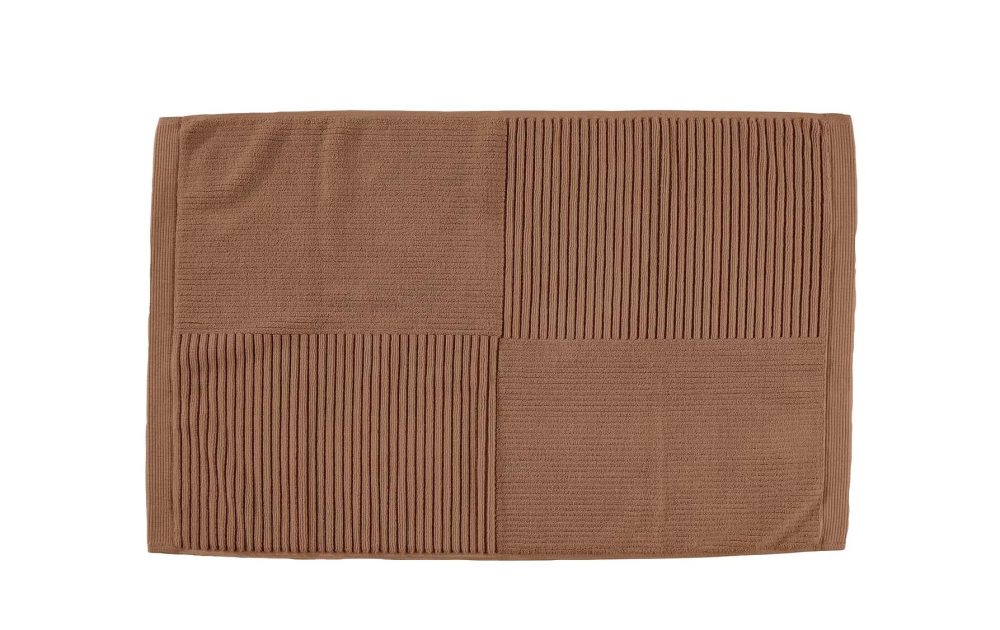 Badteppich Zone Denmark Braun Baumwolle B 80 T 50 cm