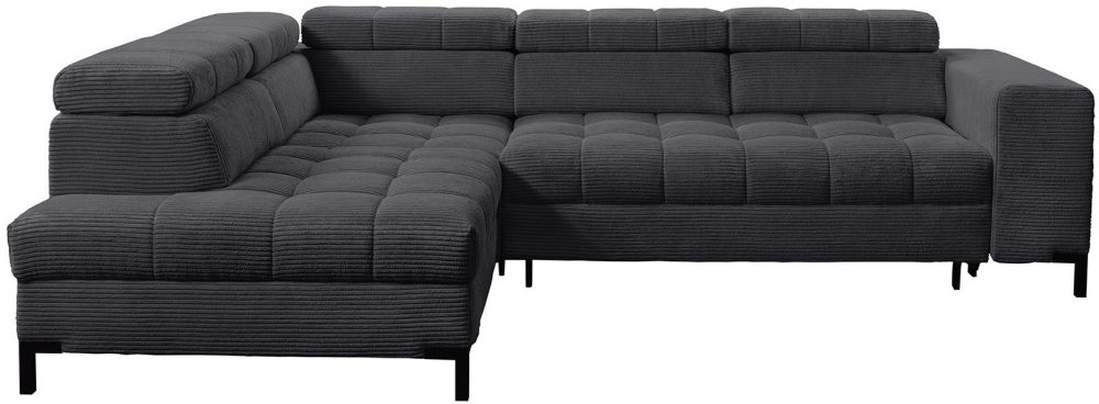 exxpo - sofa fashion Ecksofa »Bocco, hochwertige Verarbeitung, toller Sitzkomfort, bequem, L-Form« wahlweise mit Bettfunktion u. Bettkasten, inkl. Kopfteilverstellung