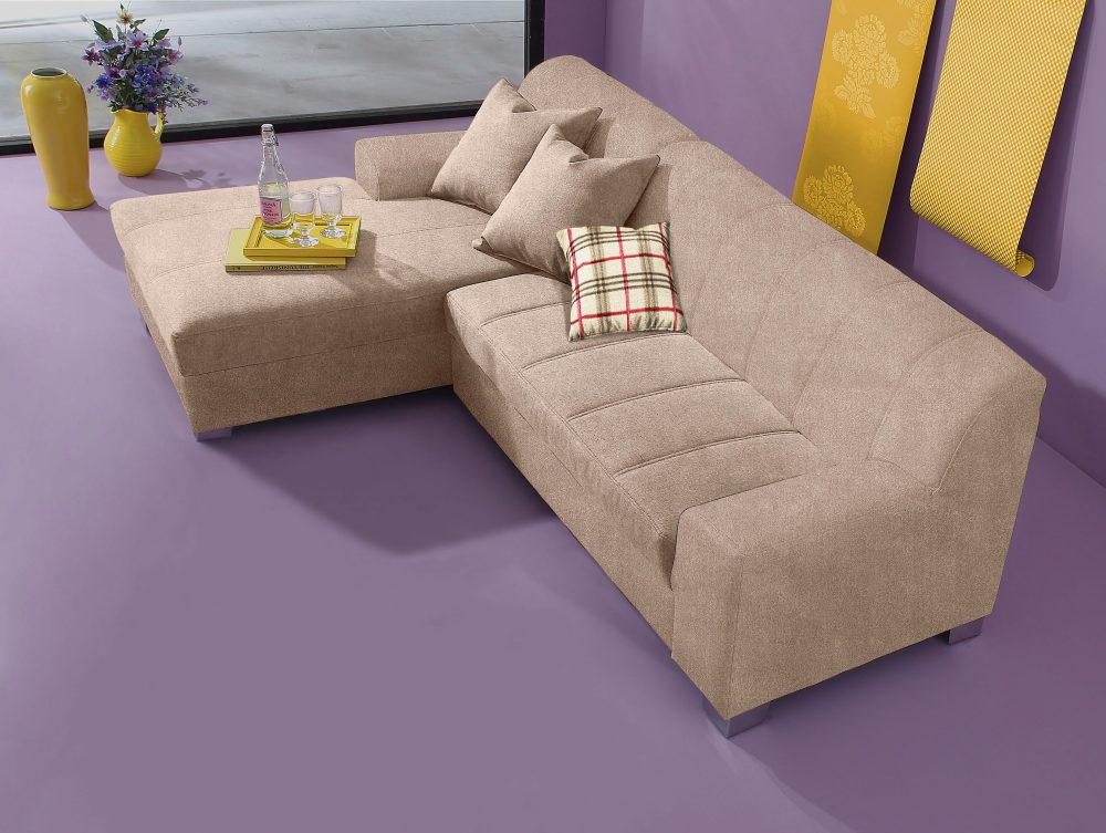INOSIGN Ecksofa, wahlweise mit Bettfunktion