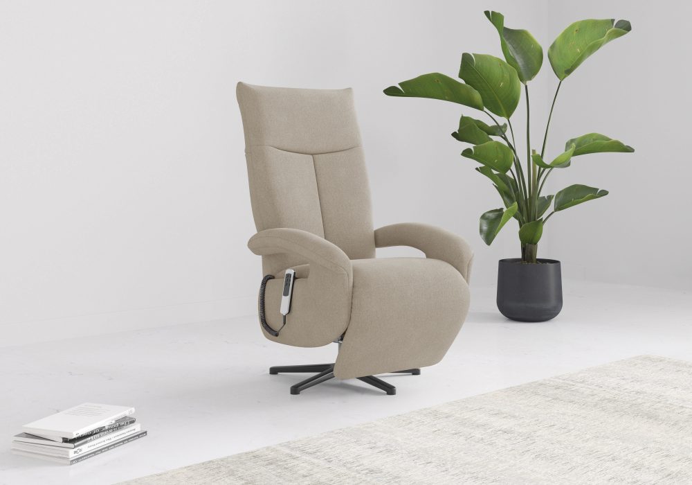 sit&more TV-Sessel »Zoe«, wahlweise manuell oder elektrischer Funktion mit Akku