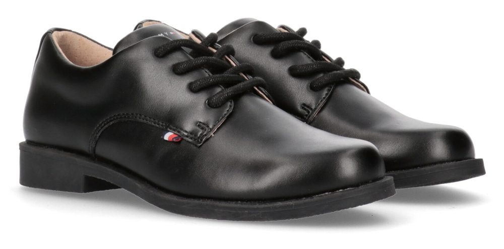 Tommy Hilfiger Schnürschuh »LOW CUT LACE-UP SHOE«, mit dezentem Logoflag