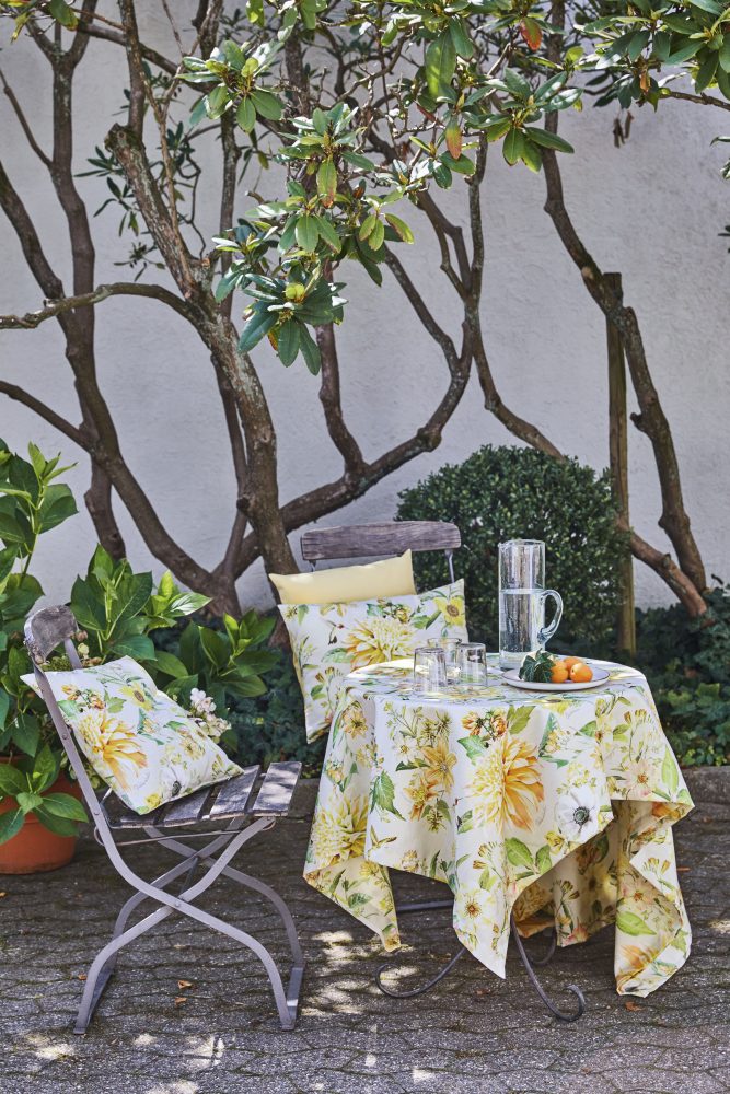 APELT - Zierkissen SUMMERTIME - Baumwolle - gelb - 30/50 cm