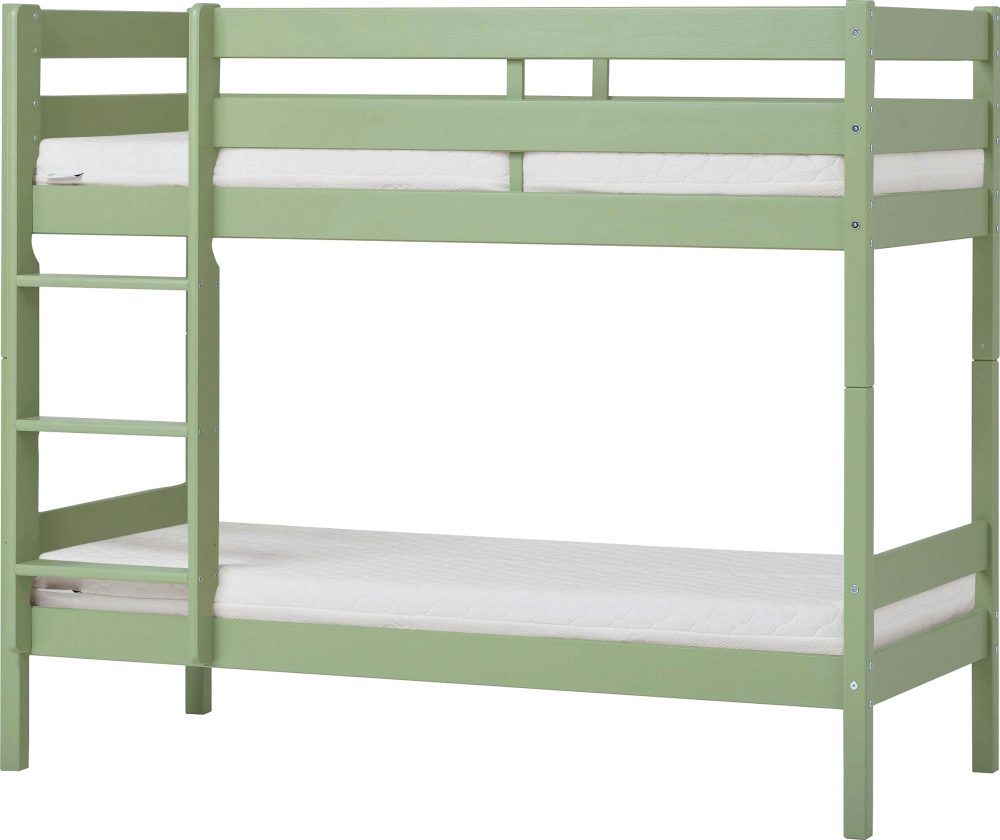 Hoppekids Etagenbett »ECO Comfort«, aus Massivholz, wahlweise mit Lattenrost und Matratze, Grösse wählbar