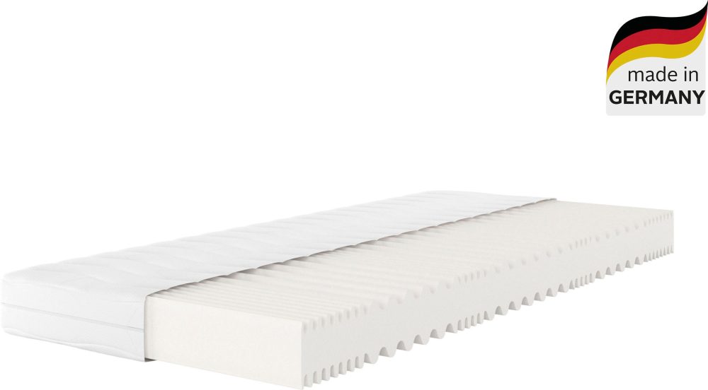 my home Komfortschaummatratze »Essentials, 7-Zonen Matratze, Matratze in 90x200, 140x200 cm«, 16 cm cm hoch, Raumgewicht: 28 kg/m³, (1 St.)