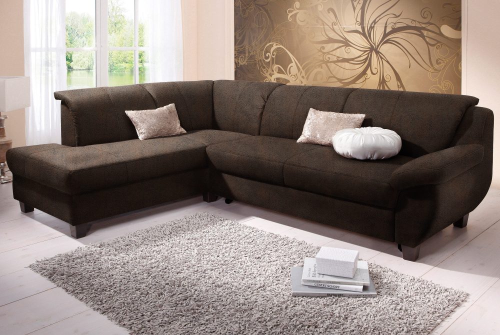 Home affaire Ecksofa »Yesterday«, wahlweise mit Bettfunktion