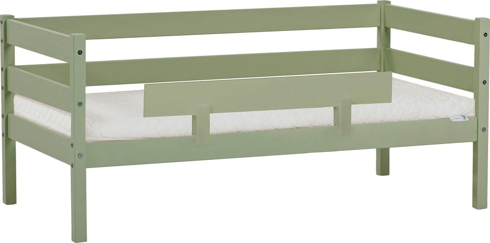 Hoppekids Einzelbett »ECO Comfort«, (Set), mit Rollrost in 8 Farben, wahlweise mit Matratze und Absturzsicherung