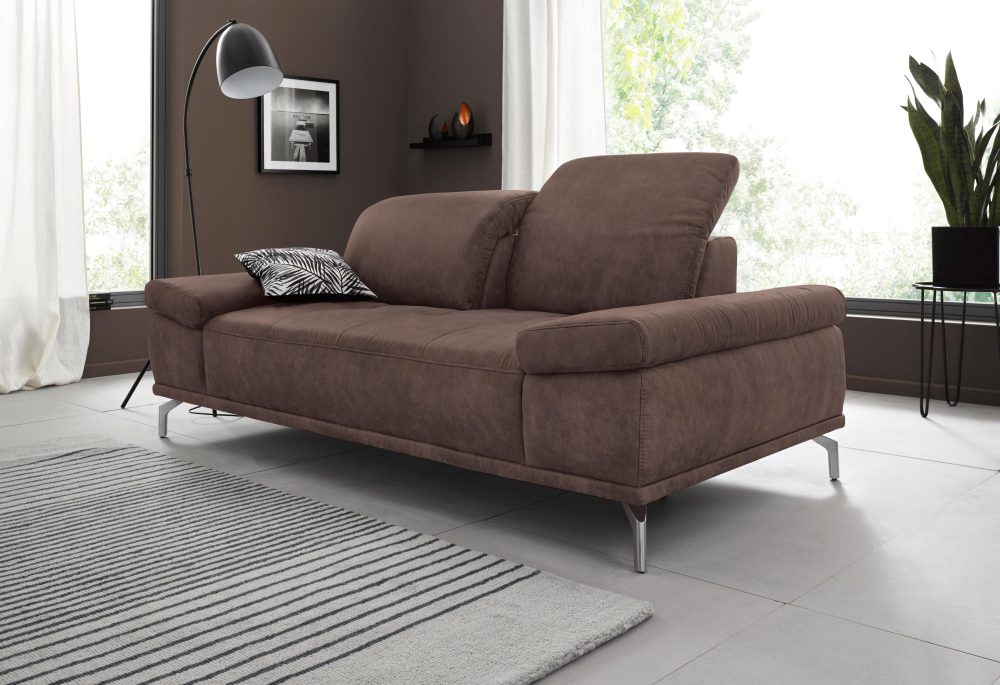 Places of Style 2-Sitzer »Caluna«, mit Sitztiefen- und Kopfteilverstellung