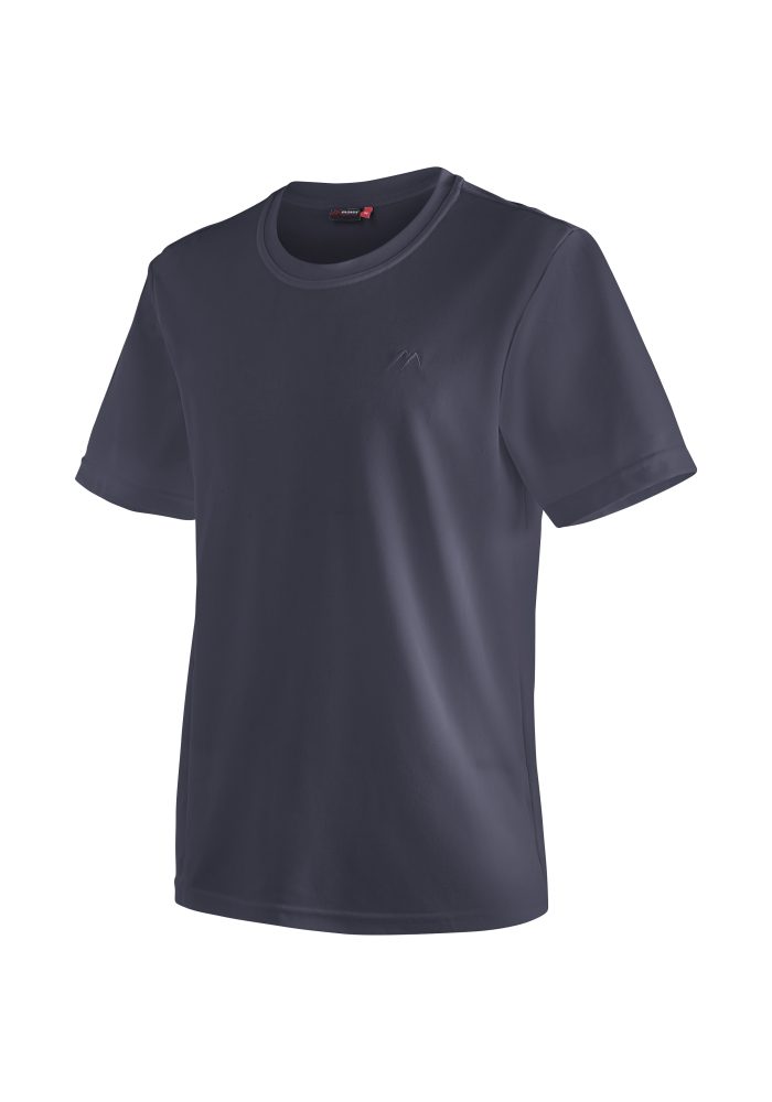 Maier Sports Herren Walter T-Shirt (Größe 4XL, Blau)