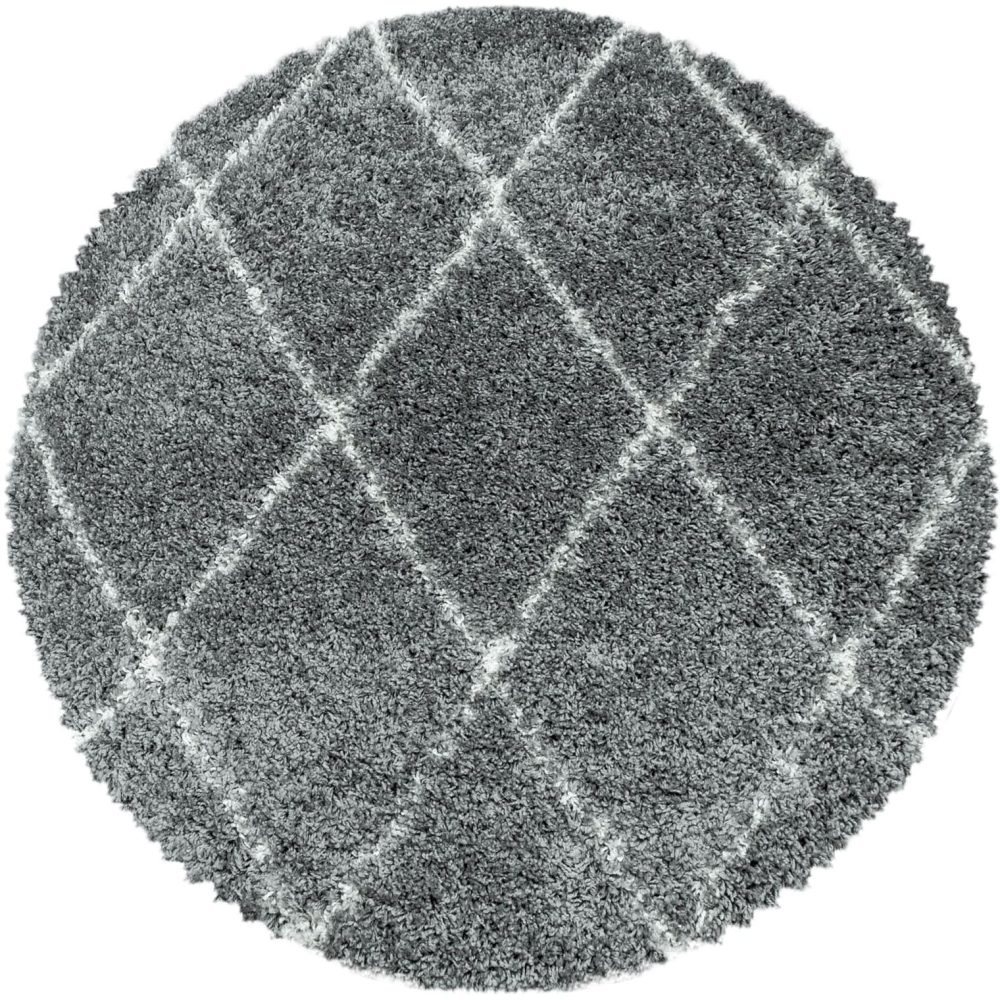 Ayyildiz Teppiche Hochflor-Teppich »ALVOR 3401«, rund, 50 mm Höhe