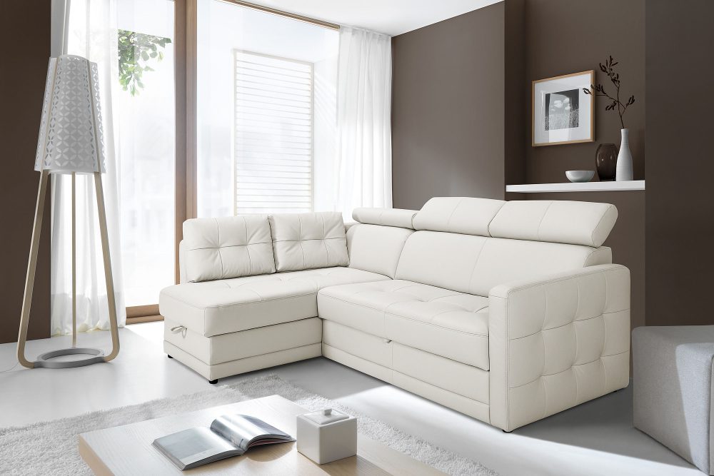 exxpo - sofa fashion Ecksofa, wahlweise mit Bettfunktion und Bettkasten