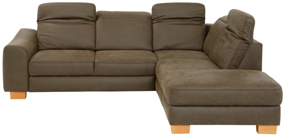 Home affaire Ecksofa »Dundee«, wahlweise mit Kopfteilverstellung und zusätzlich mit Bettfunktion und Bettkasten