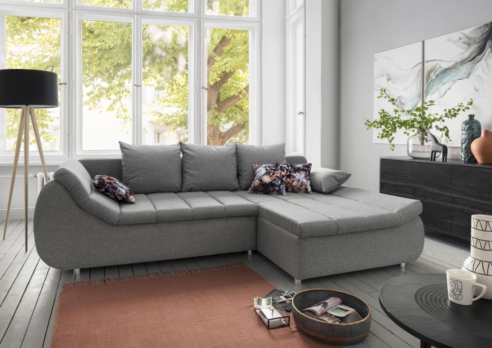 INOSIGN Ecksofa »Anisa«, auch mit Bettfunktion