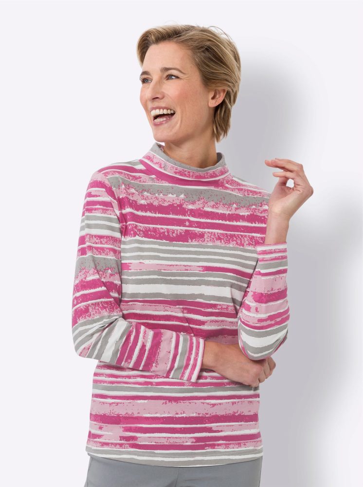 Classic Basics Stehkragenshirt »Stehkragen-Shirt« 1 Stk.