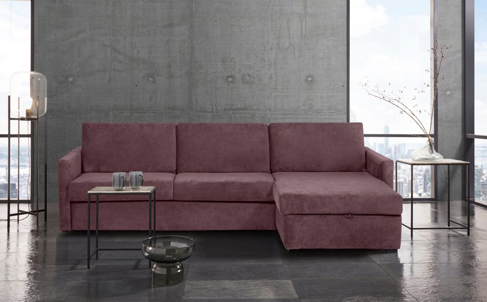 Places of Style Schlafsofa »Goldfarbenpoint«, mit Dauerschläfer Funktion