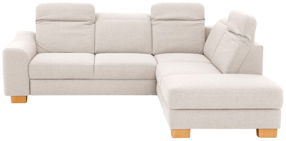 Home affaire Ecksofa »Dundee«, wahlweise mit Kopfteilverstellung und zusätzlich mit Bettfunktion und Bettkasten