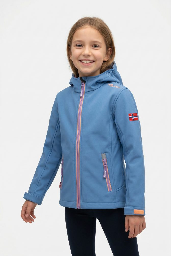 Trollkids Kinder Girls Trollfjord Jacke