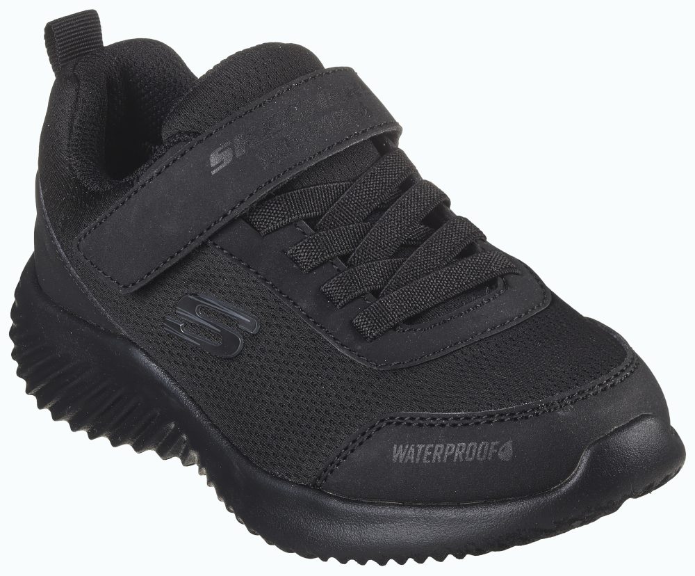 Skechers Klettschuh »BOUNDER-DRIPPER DROP«, Sneaker, Kommunionsschuh in nahtversiegeltem, wasserdichtem Design