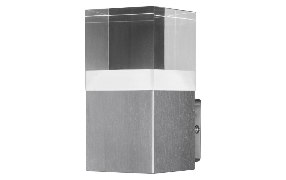 LEDVANCE Endura Style Cube Crystal 4058075474178 LED-Außenwandleuchte 4.50 W Stahl