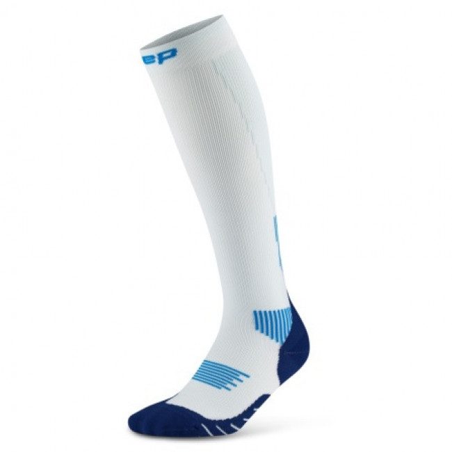 CEP Herren Kompressionsstutzen weiss | V=45-48