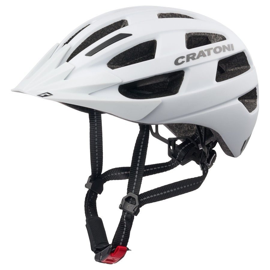 Cratoni Velo-X Helm white matte 2020 M/L | 56-60cm Trekking & City Helme