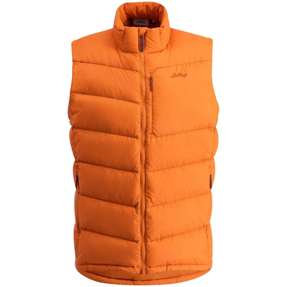 Lundhags Fulu Down Vest, Daunenweste, Herren, Orange