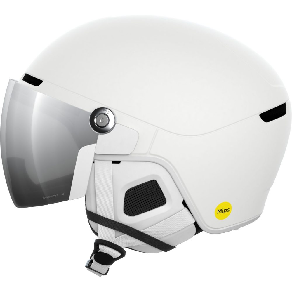 POC Skihelm Obex Visor MIPS weiss | 59-62CM