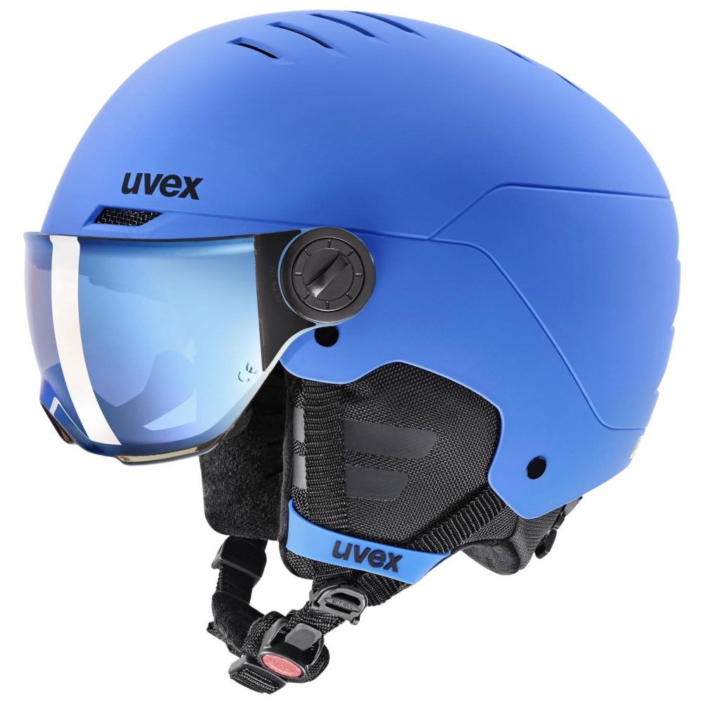 Uvex Kinder Rocket Visierhelm (Blau)