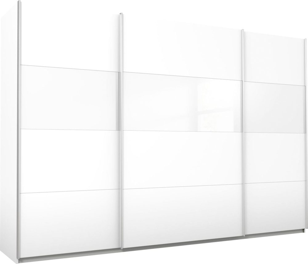 rauch ORANGE Schwebetürenschrank »Quadra«, mit Glaselementen