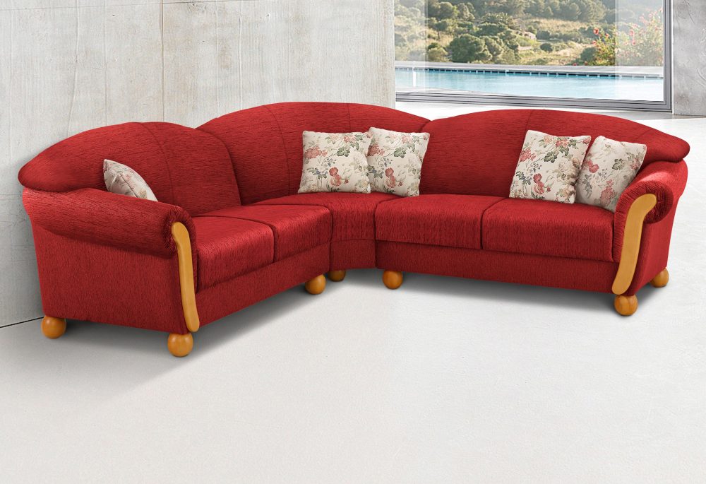 Home affaire Ecksofa »Milano«, gleichschenklig