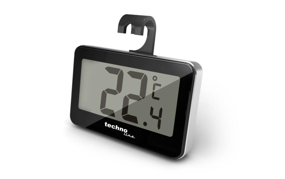 Technoline WS 7012 Black/silver Thermometer (Schwarz, silber)