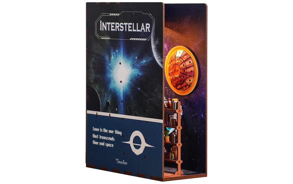 Tonecheer Bausatz Book Nook Interstellar