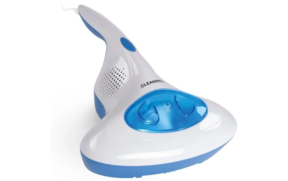 Cleanmaxx – Antimilben-Handstaubsauger mit UV-C-Licht weiß/blau weiß/blau