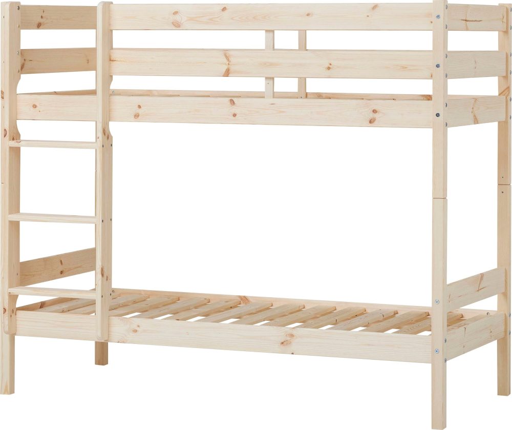 Hoppekids Etagenbett »ECO Comfort«, aus Massivholz, wahlweise mit Lattenrost und Matratze, Grösse wählbar