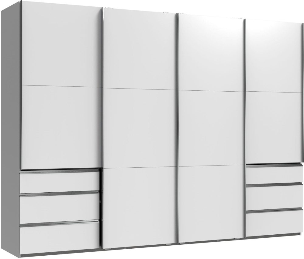 Fresh To Go Schwebetürenschrank »Level«, mit Synchronöffnung