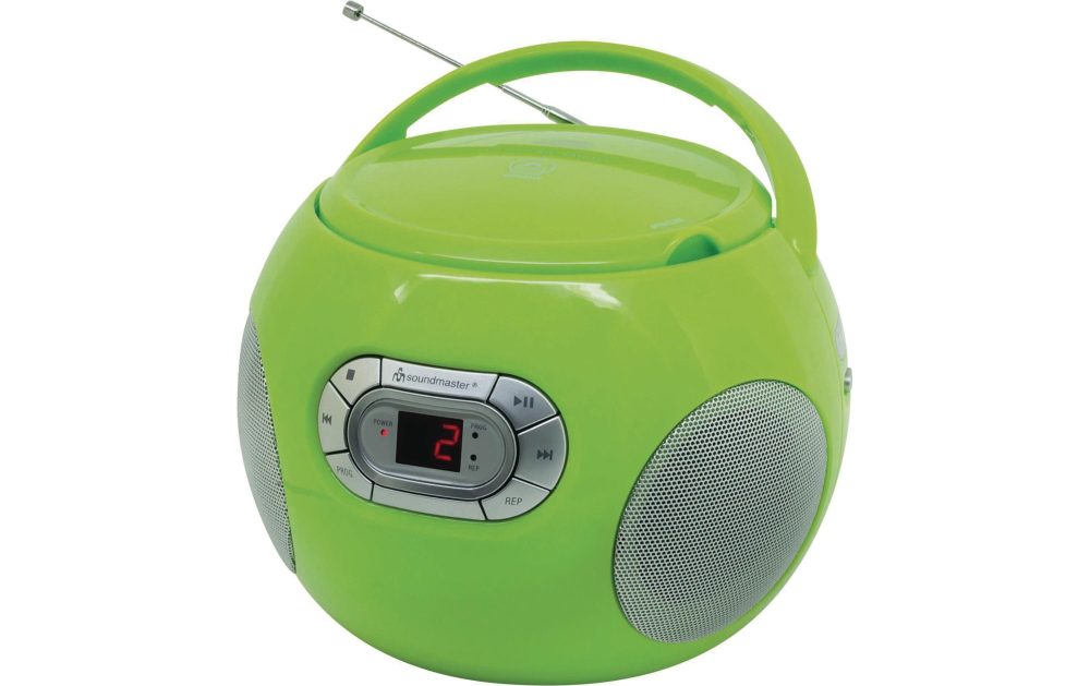 SoundMaster SCD2120GR UKW CD-Radio AUX, CD Grau