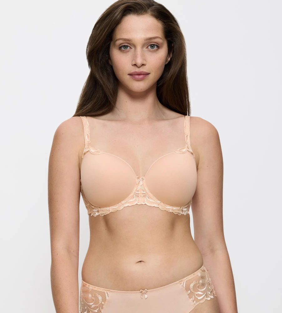 Bh Mit Push Up Effekt Damen Beige C/95