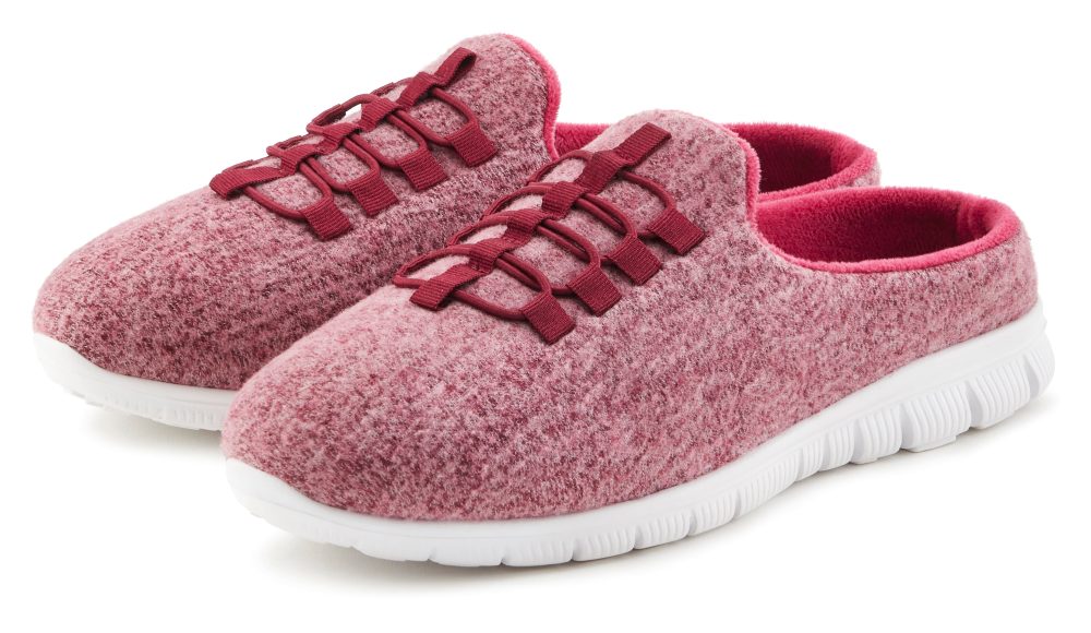 Vivance Hausschuh »Slipper, Pantoffel, Clog, Sneaker«, mit herausnehmbarer Innensohle VEGAN