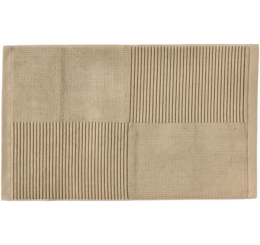 Badteppich Zone Denmark Braun Baumwolle B 80 T 50 cm