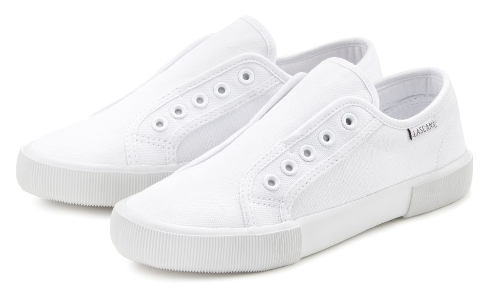 LASCANA Sneaker, Slip In bequem zum Reinschlüpfen