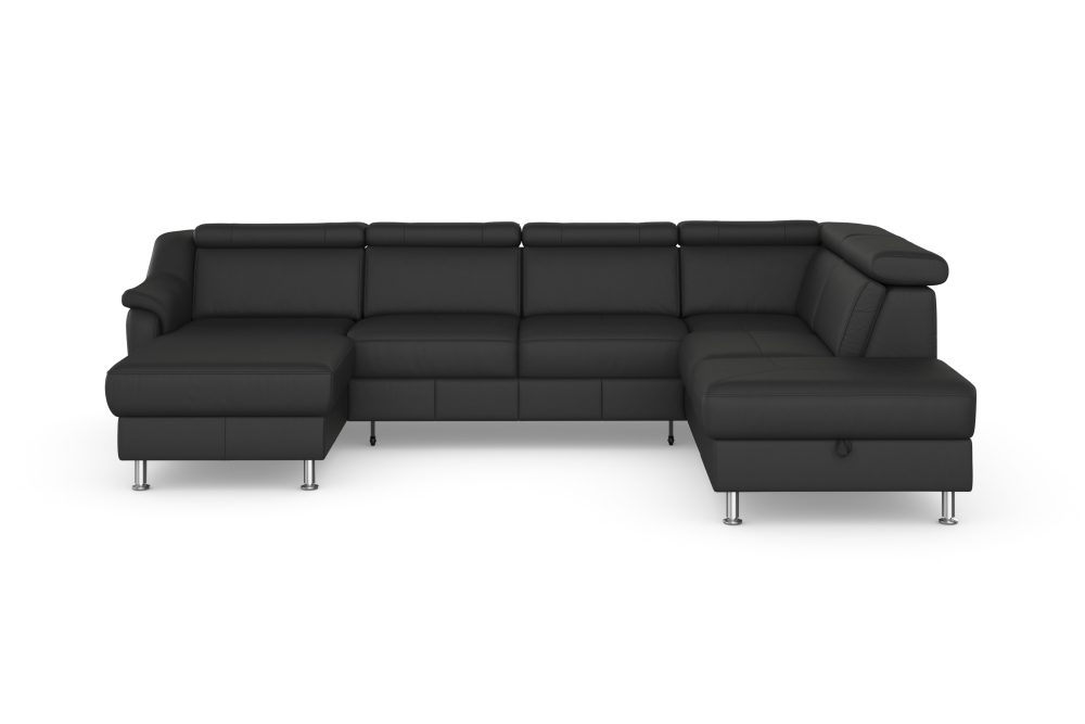 sit&more Wohnlandschaft »Freetown«, inklusive Kopfteilverstellung und komfortablem Federkern, wahlweise mit Bettfunktion und Stauraum