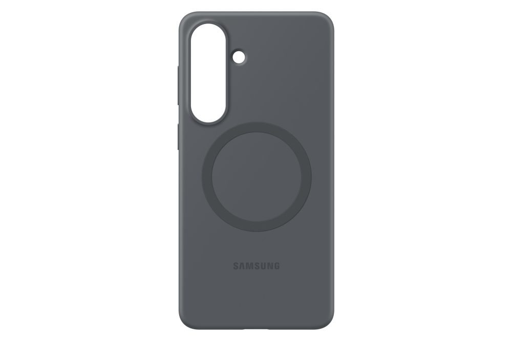 Samsung S26+ Silikon-Cover Silicone Magnet Case Black Samsung Cover ? schwarz