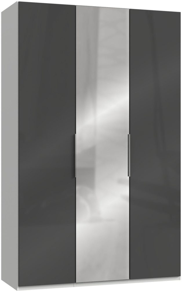 Fresh To Go Kleiderschrank »Level«, mit Glas- und Spiegeltüren