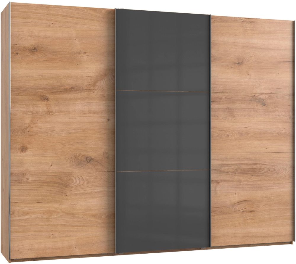 Fresh To Go Schwebetürenschrank »Level«, mit Glastür