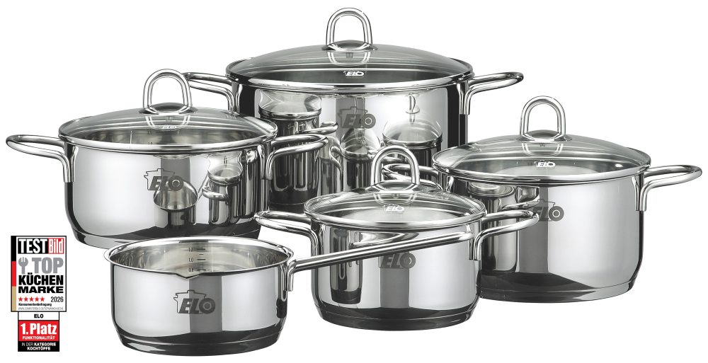 Elo Topf-Set »Rubin« (Set, 9-tlg.)