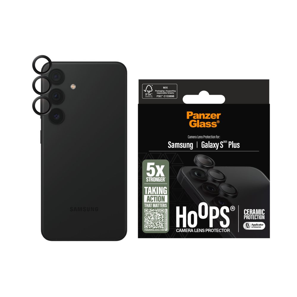 PanzerGlass Displayschutzglas »Hoop Camera Lens Protection« Kameraschutz, Schutzfolie, Schutzglas, kratz- & stossfest